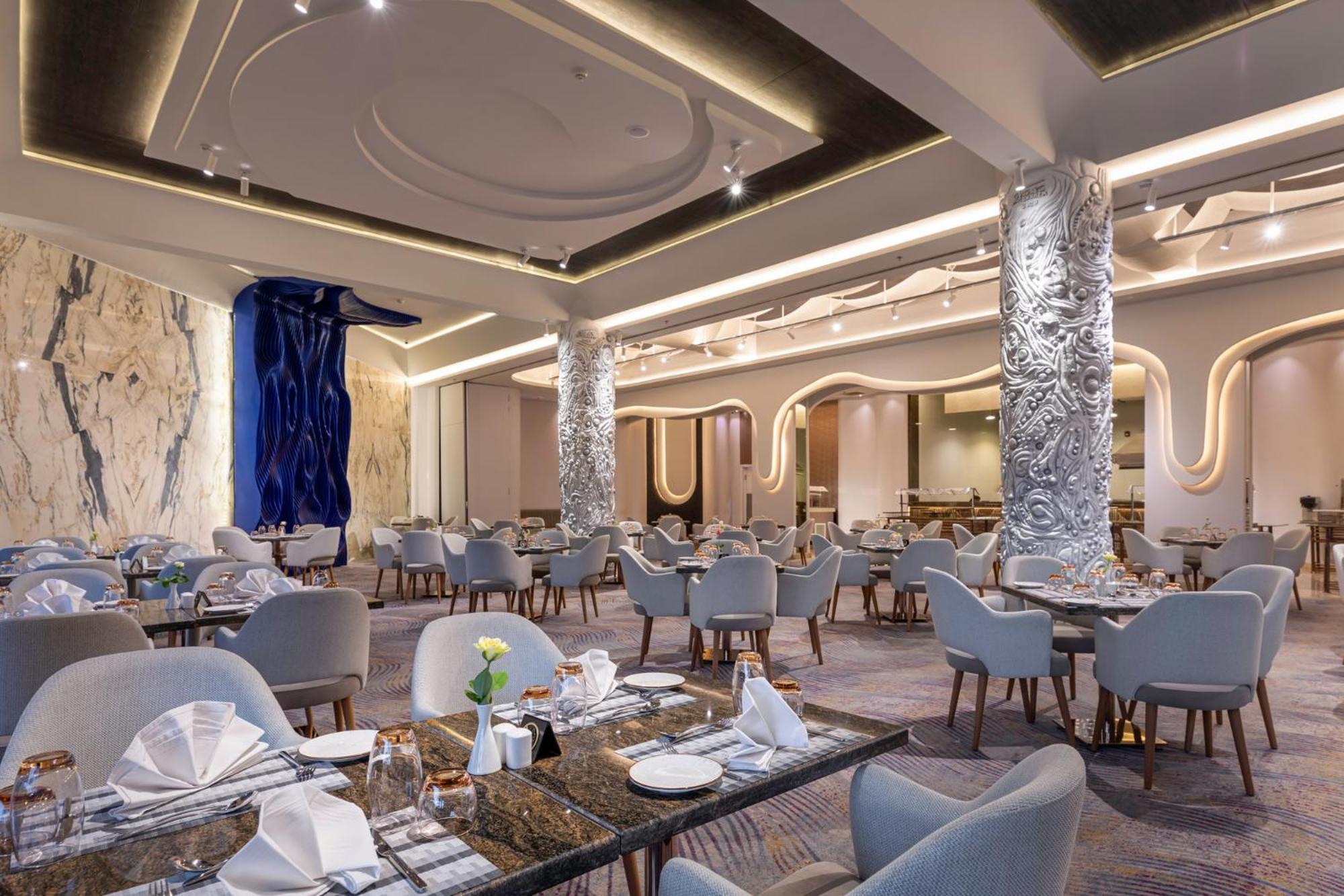 Mirage Hotel & Conference Center Alexandria Ngoại thất bức ảnh The restaurant